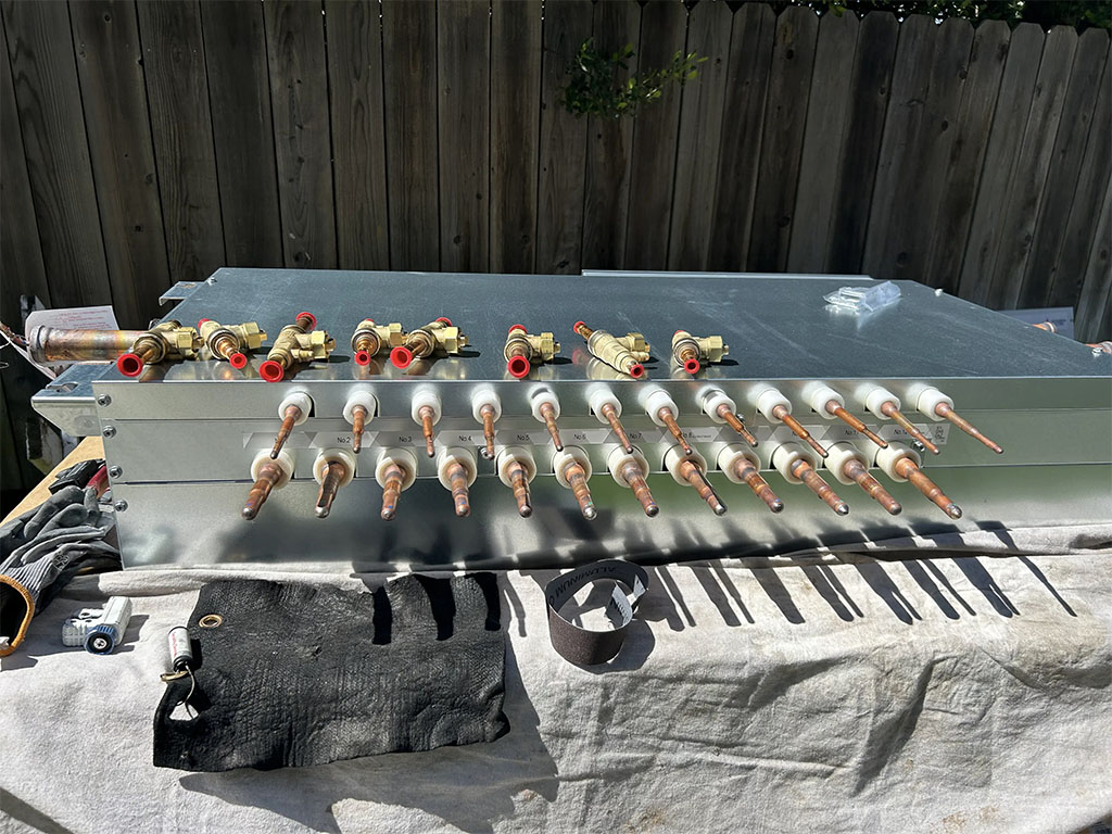 BC Box - Ball valves installing