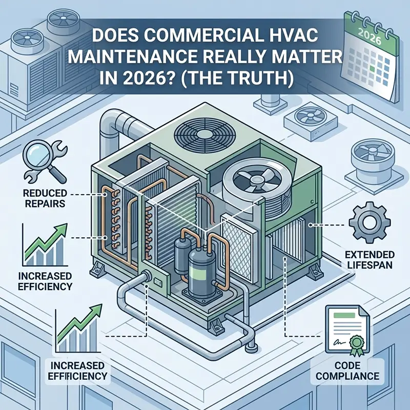 [HERO] Does Commercial HVAC Maintenance Really Matter in 2026? (The Truth)
